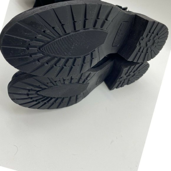 Sam Edelman Deryn Knee High Suede Black Tall Stud - Picture 3 of 3